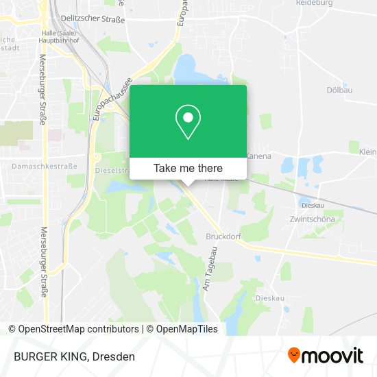 Карта BURGER KING