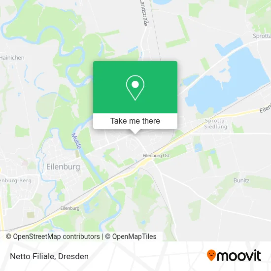 Netto Filiale map