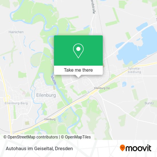 Карта Autohaus im Geiseltal
