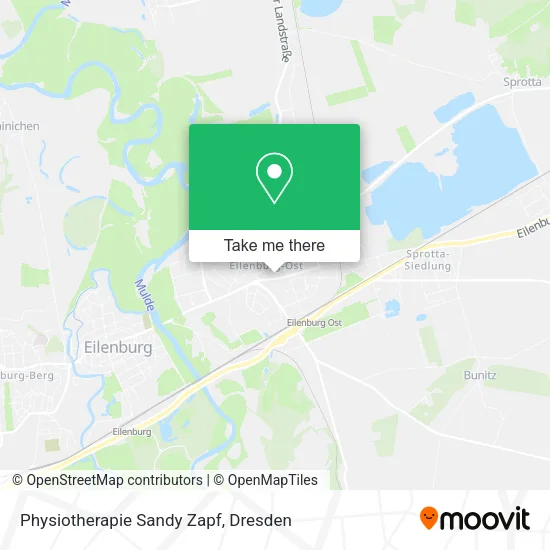 Карта Physiotherapie Sandy Zapf