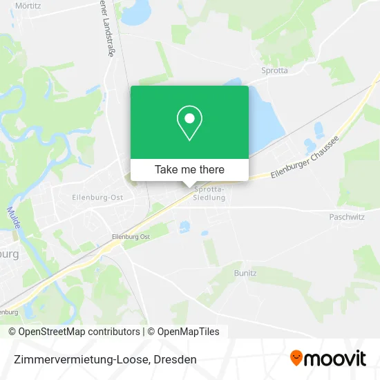 Карта Zimmervermietung-Loose