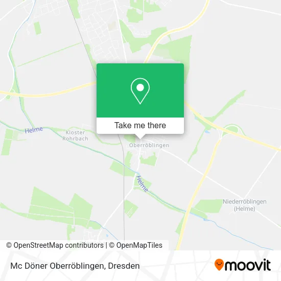 Карта Mc Döner Oberröblingen