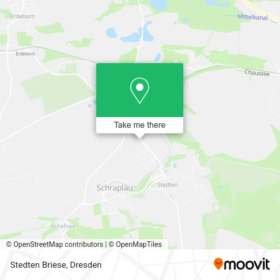 Карта Stedten Briese