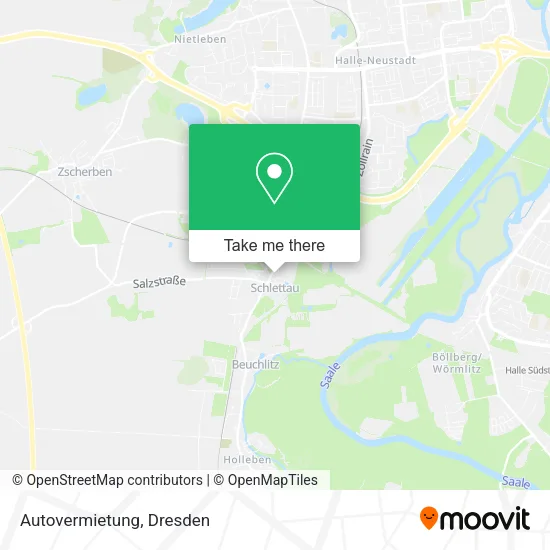 Карта Autovermietung