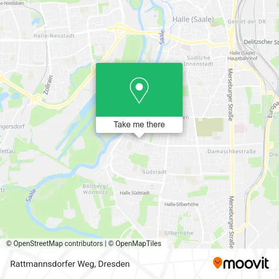 Карта Rattmannsdorfer Weg