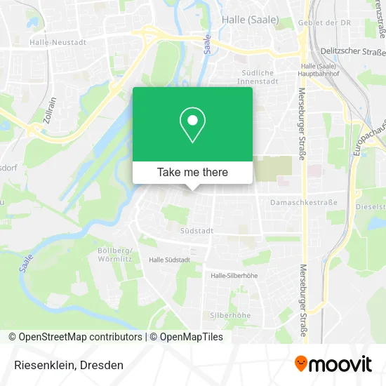 Карта Riesenklein