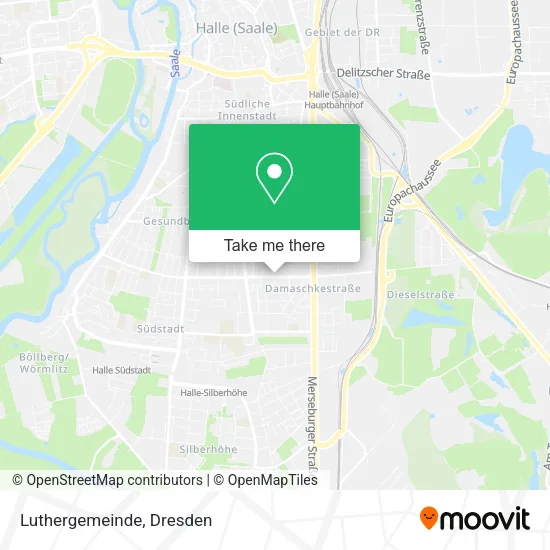 Карта Luthergemeinde