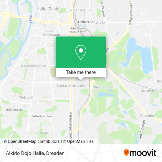 Карта Aikido Dojo Halle