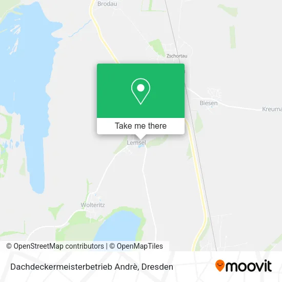 Карта Dachdeckermeisterbetrieb Andrè