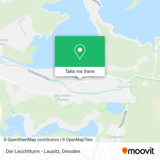 Карта Der Leuchtturm - Lausitz