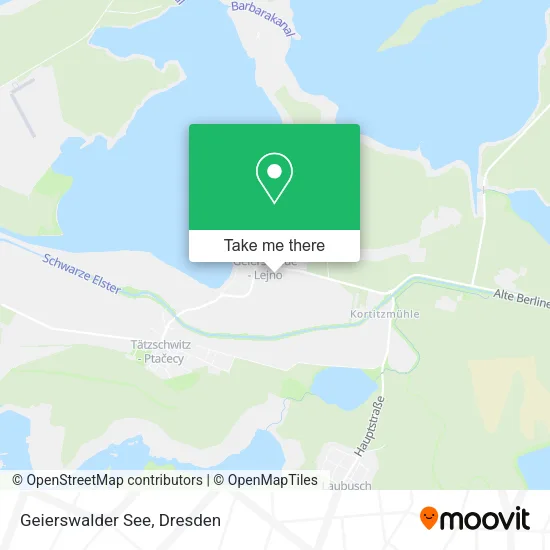 Карта Geierswalder See