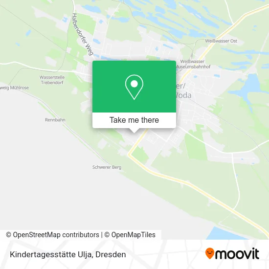 Карта Kindertagesstätte Ulja