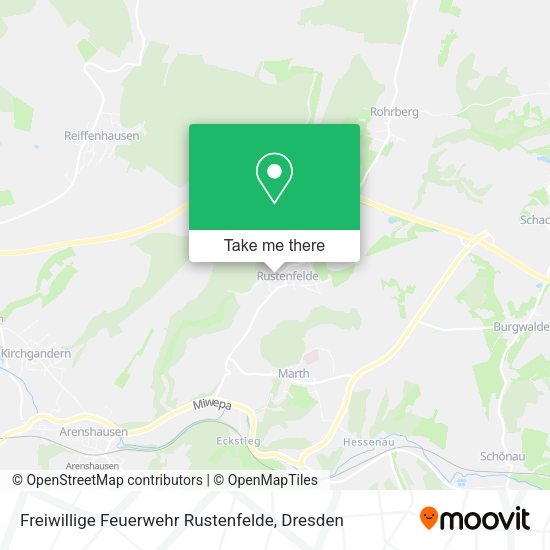 Карта Freiwillige Feuerwehr Rustenfelde