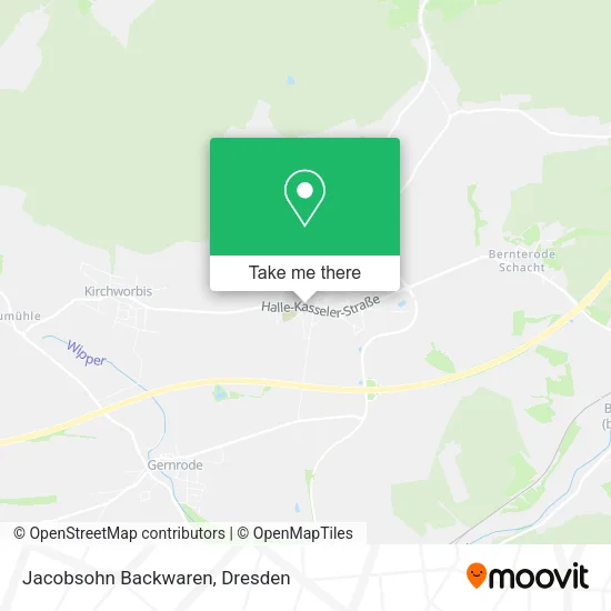 Карта Jacobsohn Backwaren