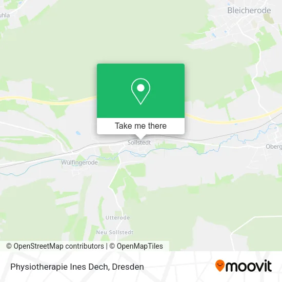Карта Physiotherapie Ines Dech