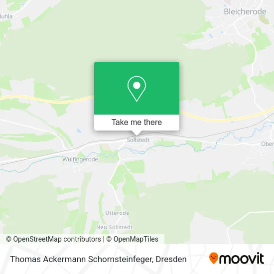 Карта Thomas Ackermann Schornsteinfeger
