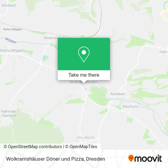 Карта Wolkramshäuser Döner und Pizza