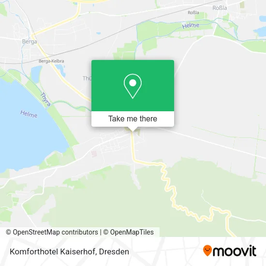 Карта Komforthotel Kaiserhof