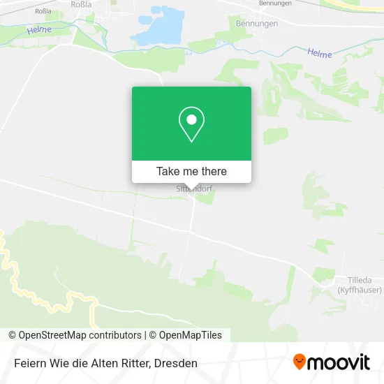 Карта Feiern Wie die Alten Ritter