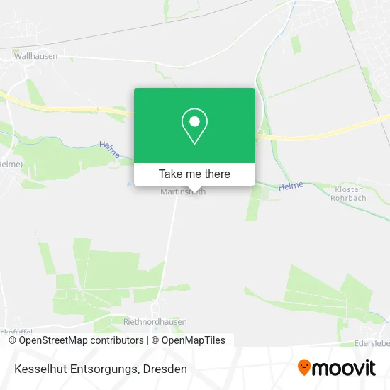 Карта Kesselhut Entsorgungs
