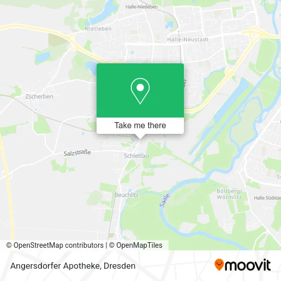 Карта Angersdorfer Apotheke