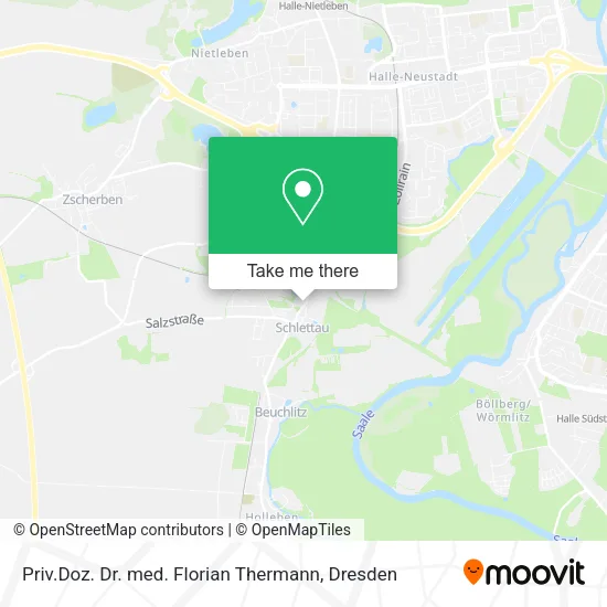 Карта Priv.Doz. Dr. med. Florian Thermann