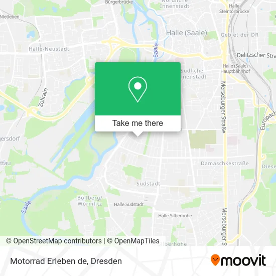 Карта Motorrad Erleben de