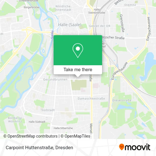 Карта Carpoint Huttenstraße