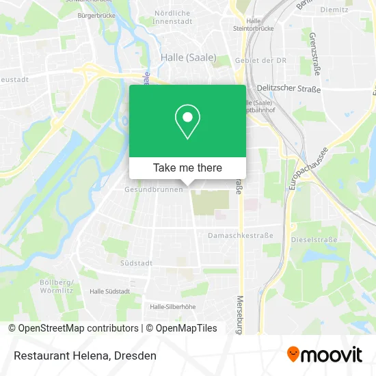 Restaurant Helena map