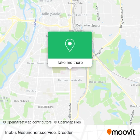 Карта Inobis Gesundheitsservice