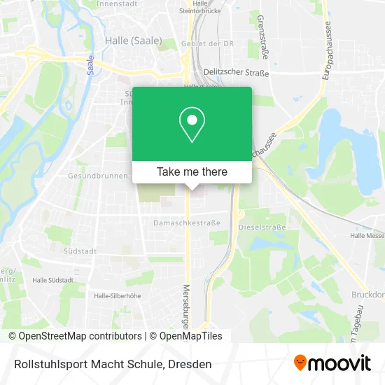 Карта Rollstuhlsport Macht Schule