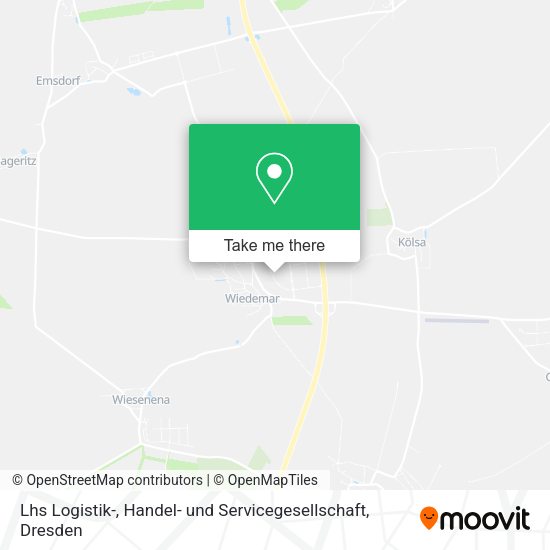 Карта Lhs Logistik-, Handel- und Servicegesellschaft