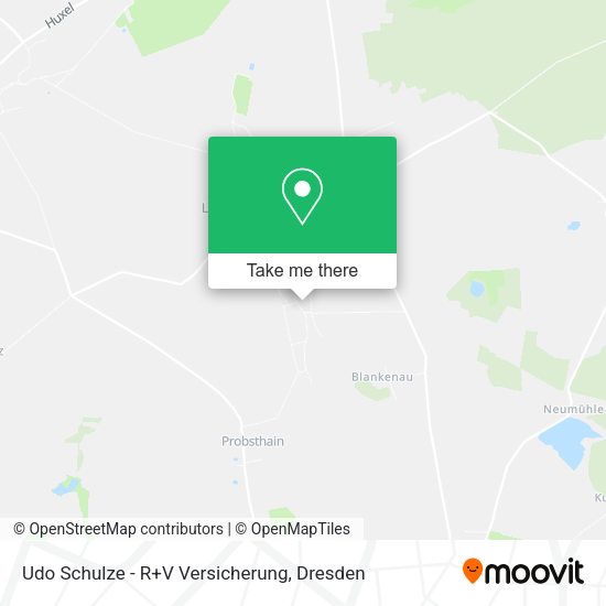 Udo Schulze - R+V Versicherung map