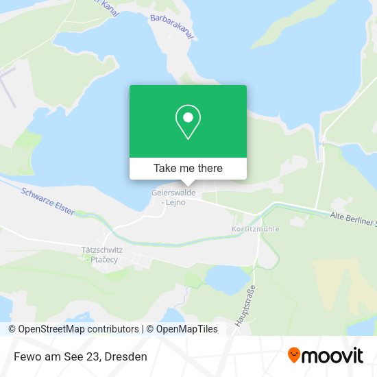 Карта Fewo am See 23