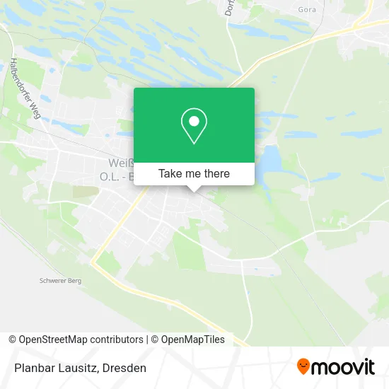 Карта Planbar Lausitz