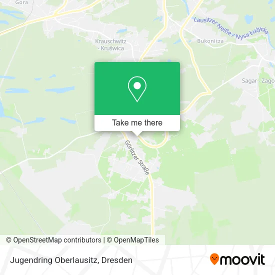 Карта Jugendring Oberlausitz