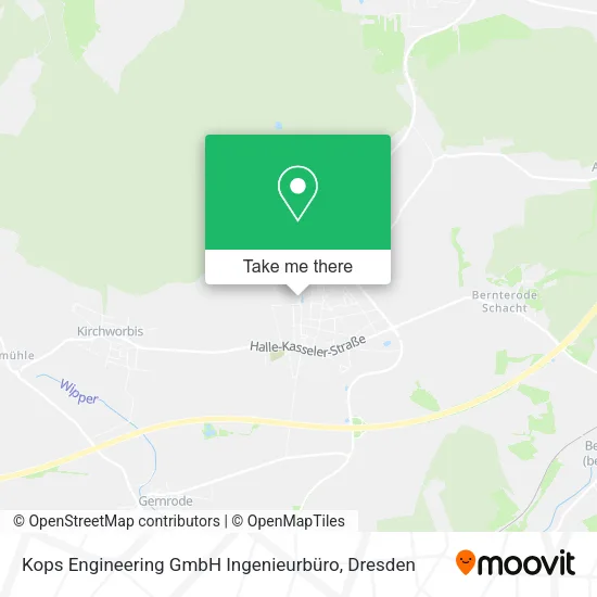 Карта Kops Engineering GmbH Ingenieurbüro