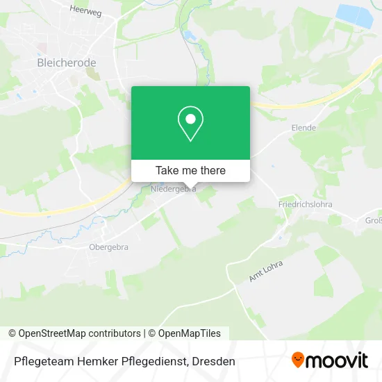 Pflegeteam Hemker Pflegedienst map