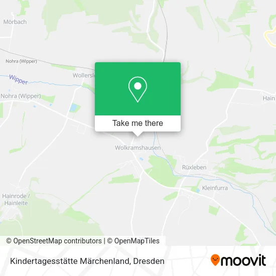 Карта Kindertagesstätte Märchenland