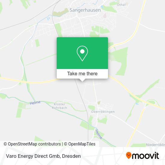 Карта Varo Energy Direct Gmb