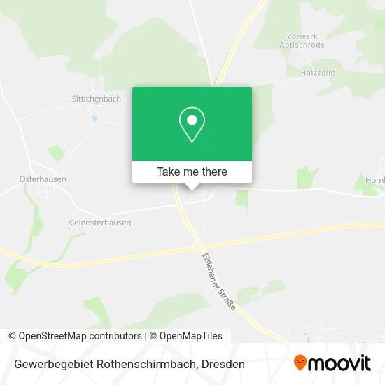Карта Gewerbegebiet Rothenschirmbach