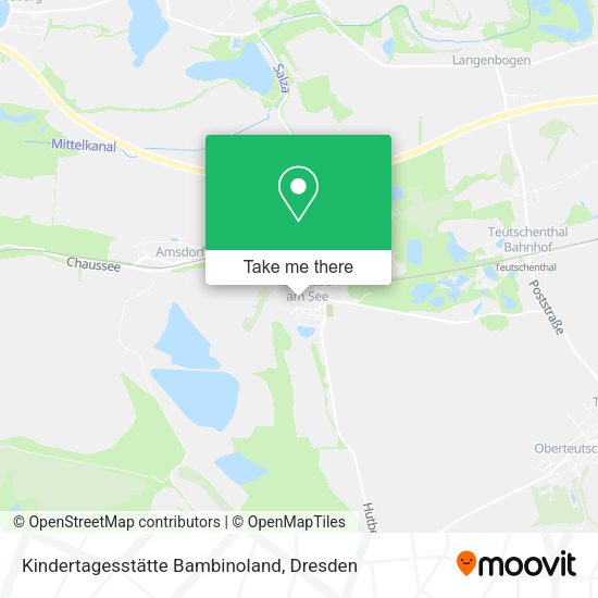 Карта Kindertagesstätte Bambinoland