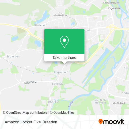 Карта Amazon Locker-Elke
