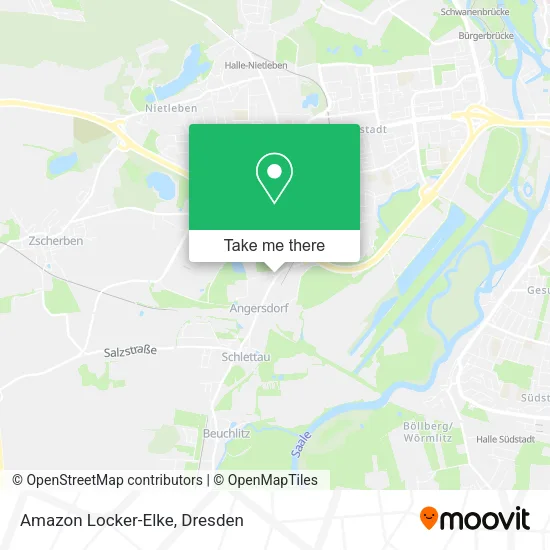 Карта Amazon Locker-Elke