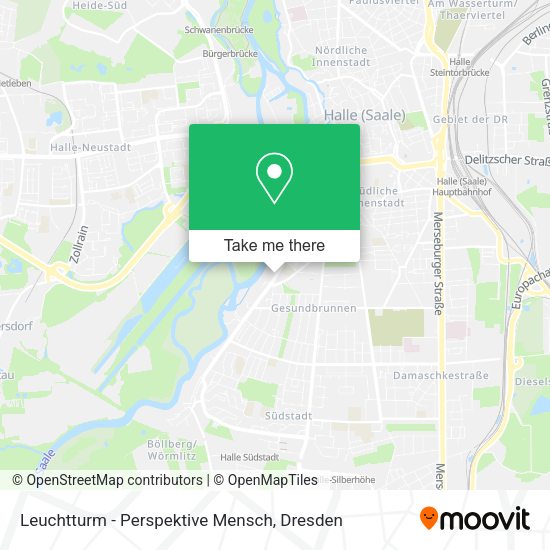 Карта Leuchtturm - Perspektive Mensch