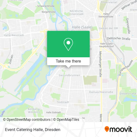 Карта Event Catering Halle