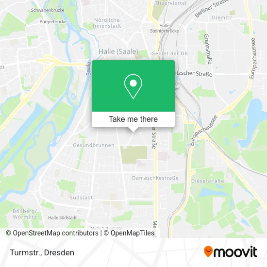 Карта Turmstr.