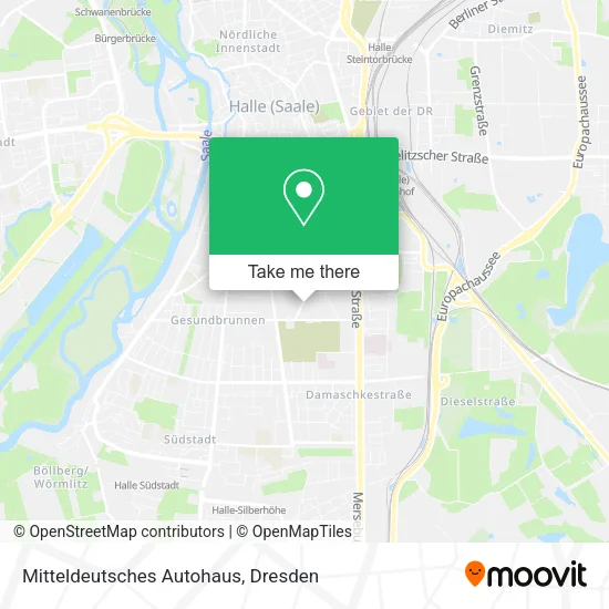 Карта Mitteldeutsches Autohaus