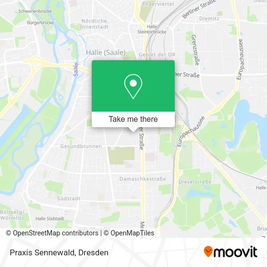 Карта Praxis Sennewald