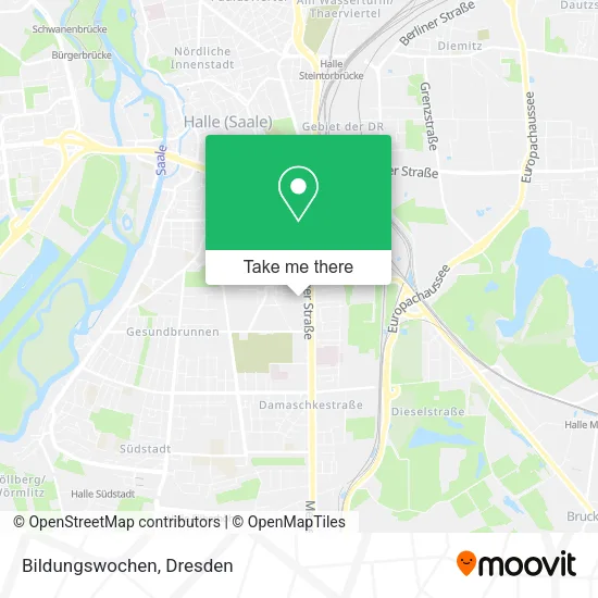 Карта Bildungswochen